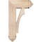 Ekena Millwork Westlake Arts and Crafts Smooth Bracket w/ Offset Brace, Douglas Fir, 7 1/2"W x 18"D x 30"H BKT0806X18X30WTL03SDF - alternate 2